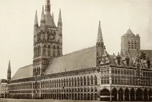 Tracery: Cloth Hall, Ypres, Belgium