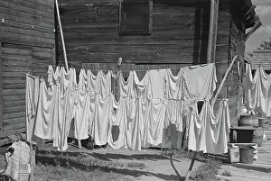 Clothesline: Clothes - laundry - clothesline - chore