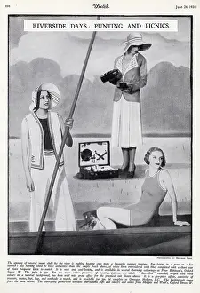 Sep18: Clothes for punting and picnics 1931