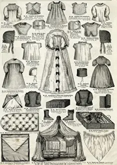 1869: Clothing - accessories for babies 1869