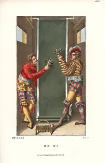 Hefner Altenecks: Clothmakers raising the nap on a large bolt