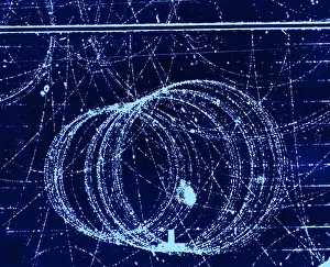 Electron: Cloud Chamber Event, Electron and Positron