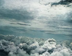 Fromcolourisedpic: Above the clouds