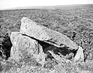 Cromlech: Cloughanuncher Cromlech or Dolmen, Ballycastle