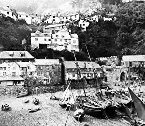 Clovelly: Clovelly harbour