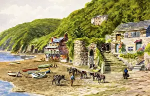 Clovelly Harbour, Devon