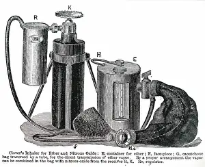 Oxide: Clover's inhaler for ether and nitrous oxide