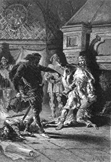 Argues: CLOVIS ARGUES WITH KIN