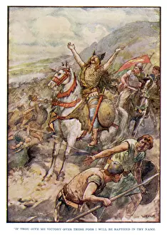 Invokes: CLOVIS BECOMES CHRISTIAN