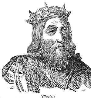 Merovingian: Clovis, circa 466 - 27.11.511, King of the Franks