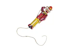 Levers: Clown brooch