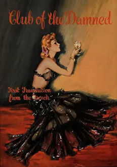 Pinup: Club of the Damned - book cover design by David Wright