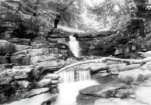 Clydach: Clydach, Lower Fall 1893