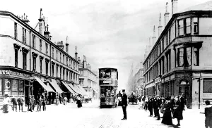 Clydebank: Clydebank, Glasgow Road c1900