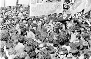 Protestors: CND demonstration in London
