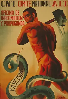 Left Wing: C.N.T. NATIONAL COMMITTEE A.I.T.--OFFICE OF INFORMATION