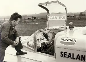 Designers: Co-designers A P Freeman and T Rayner (in cockpit)