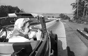 Illegal: Co-driver on the Reich highway, 1939