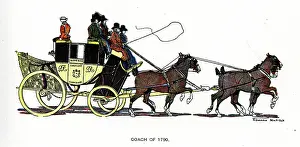 1790: Coach of 1790 by Edward Penfield