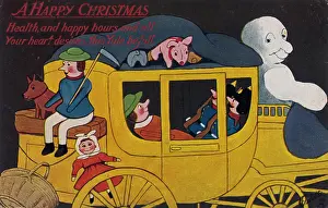 Coachload: A coach full of Christmas presents