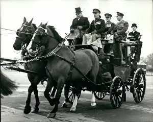 Lindsey: Coach and four, Brigadier Aspland retirement