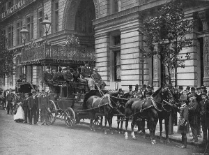 Hansom: Coach and Hansom Cab, London