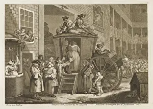 Stagecoaches: Coach in Inn Yard