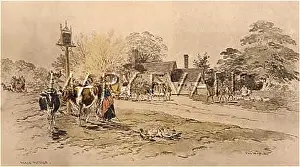 Pottage: COACH AT PEASE POTTAGE
