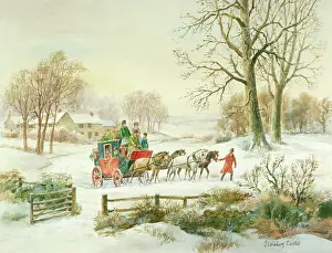 Cooke: Coach and Four in the Snow