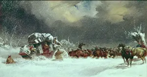 Snowdrift: A Coach in a Snowdrift