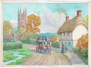 Savile: Coaching/autumn with church