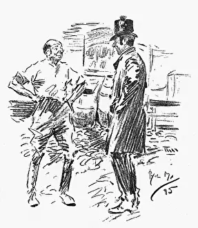 Doorman: Coachman talking with the Landlord of the pub