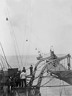 Acquisition: Coal acquisition of a German war ship during the journey, 19