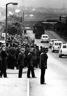 Coke: Coal arriving at Orgreave