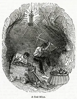 At the Coal Face - 1842