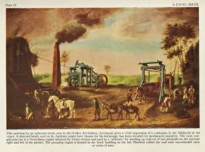 Newcomen: Coal-mine in the Midlands