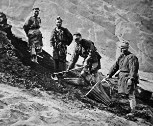 Perpendicular: Coal miners, China
