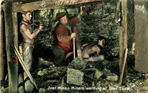 Seam: Coal Miners Working a Seam