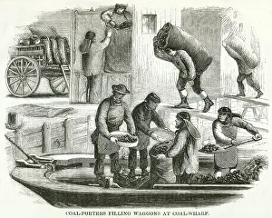Porters: Coal-porters 1850s
