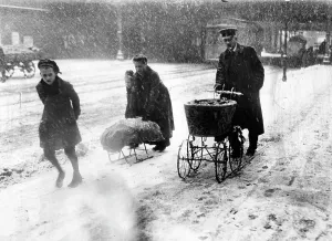Desolate: Coal shortage, 1918-19