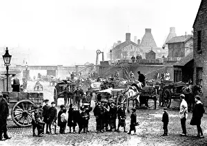 Longton: Coal Wharf, Longton early 1900's
