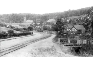 Coalbrookdale: Coalbrookdale, Dale Road 1896