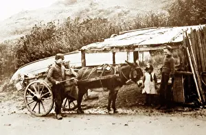 Runswick: Coalman (boy) at Runswick Bay