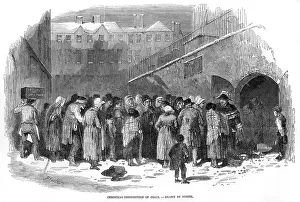 Coals distributed at Christmas