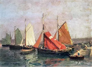 Breton: The Coast of Breton Artist: Leon Hubert