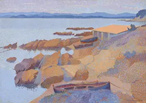 Pointillism: Coast near Antibes