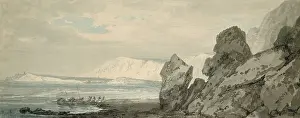 Mallord: Coast View with Chalk Cliffs