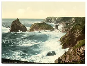 Kynance: Coast view, Kynance, Cornwall, England