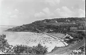 Huts: Coastal Beach Scene