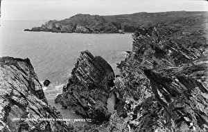 Tranquil: Coastal Cliffs at Forth Dafarch